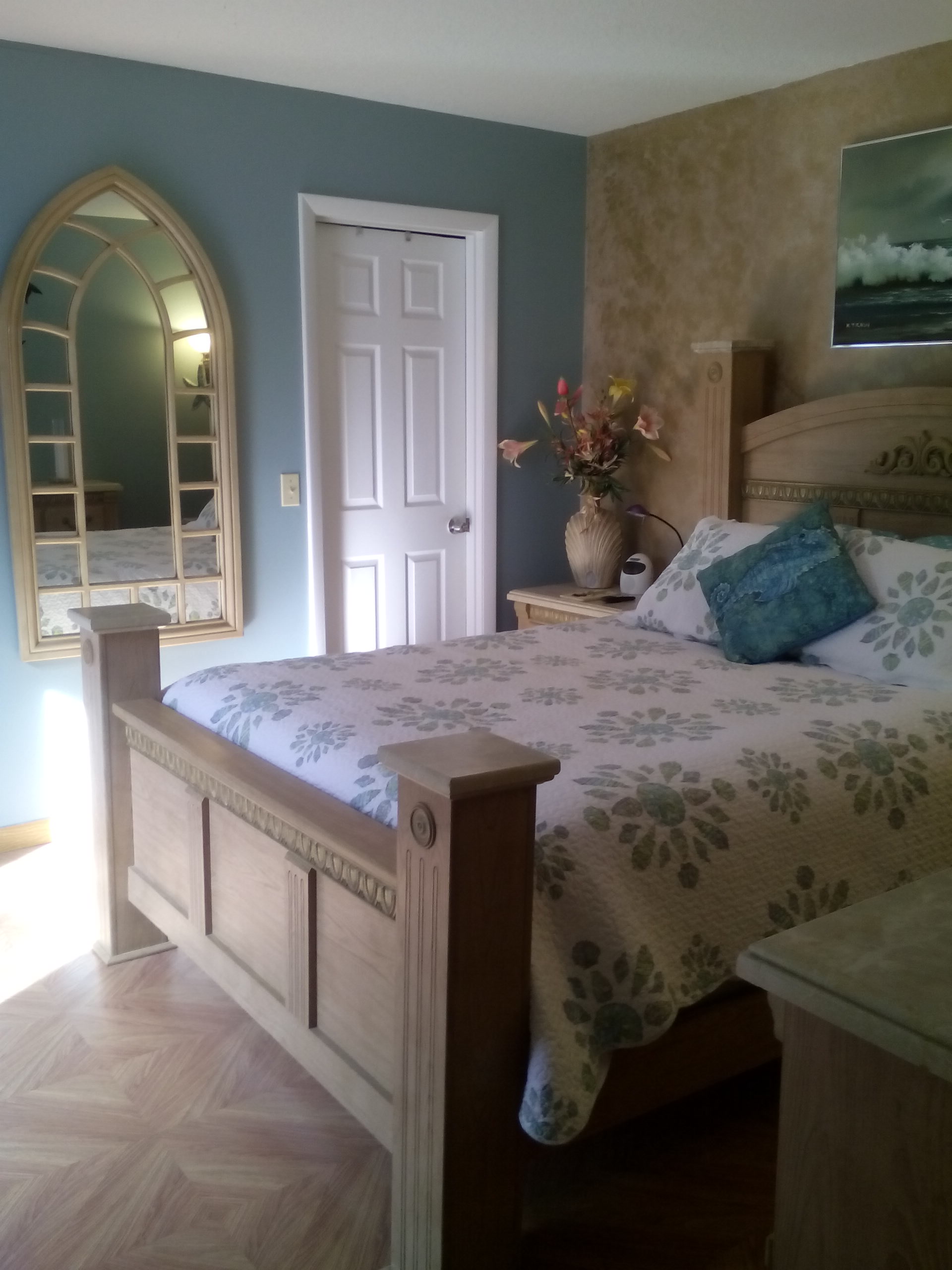 122D Master Bedroom Side angle
